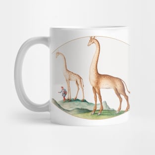 Two Giraffes with an Attendant (1575–1580) Mug